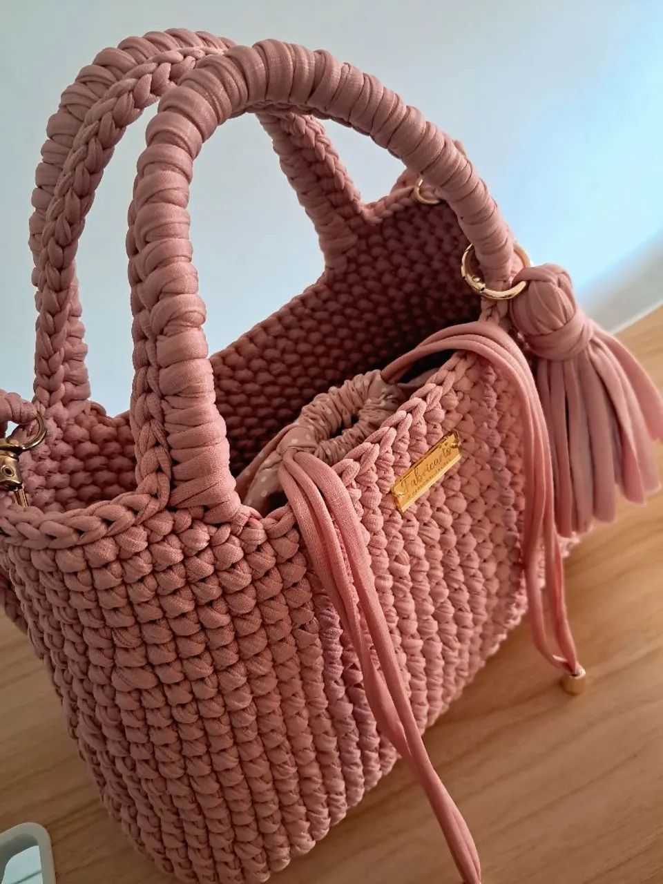 Bolsa cestinha  - Foto 4