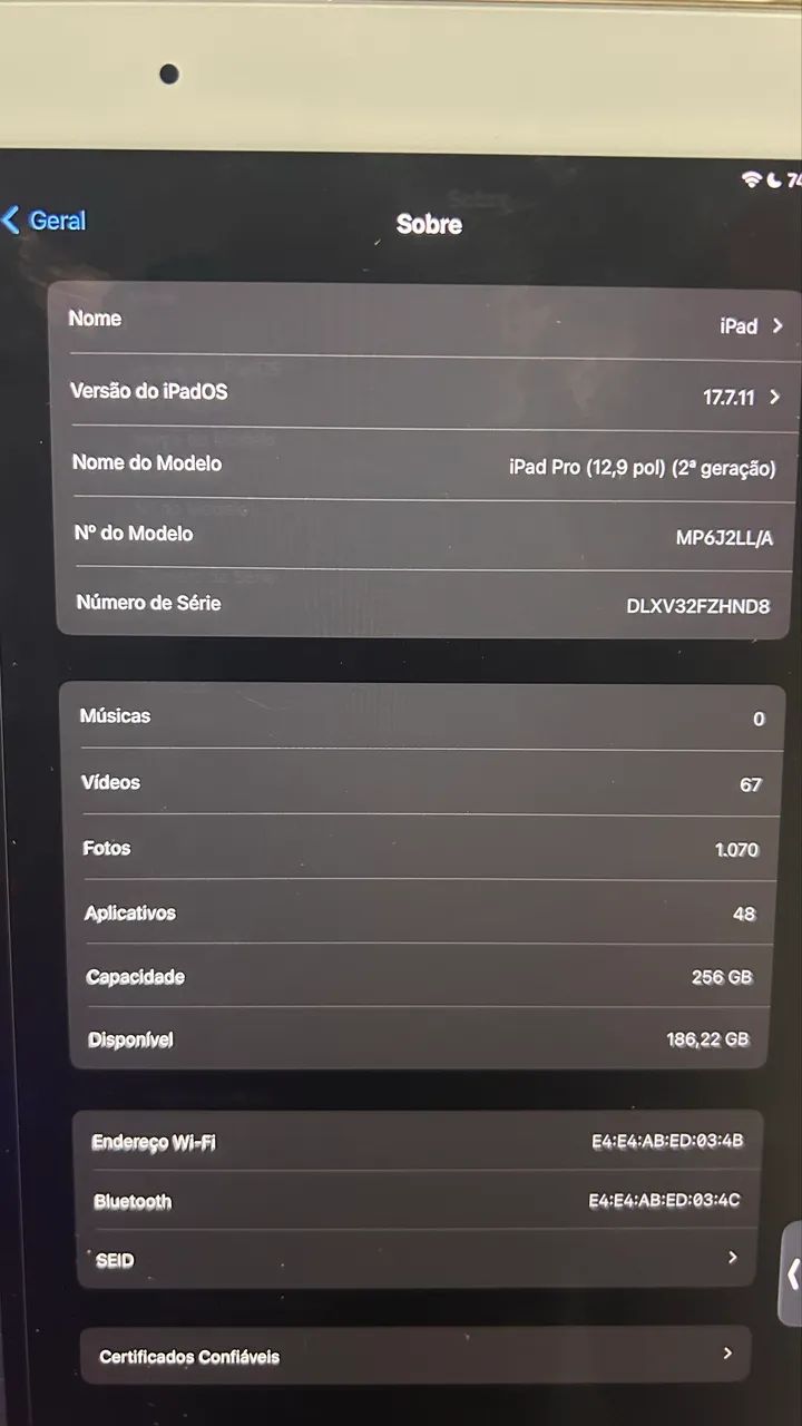 Vendo ou troco iPad Pro 12.9 polegadas  - Foto 2