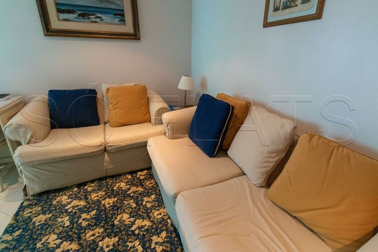 Flat com 1 dormitório, lavanderia coletiva e vaga de garagem com quarto separado da sala. - Foto 3