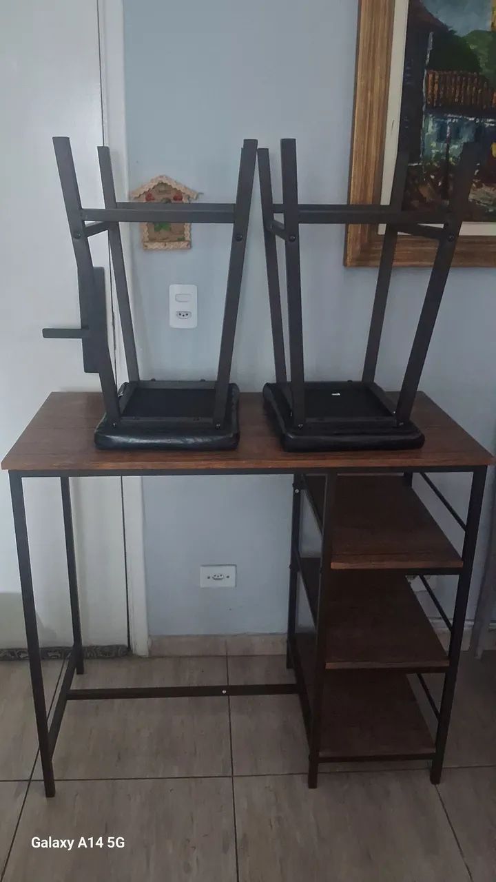 Mesa com duas bancadas nova - Foto 2