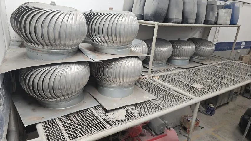 Exaustor eólico industrial de alta performance