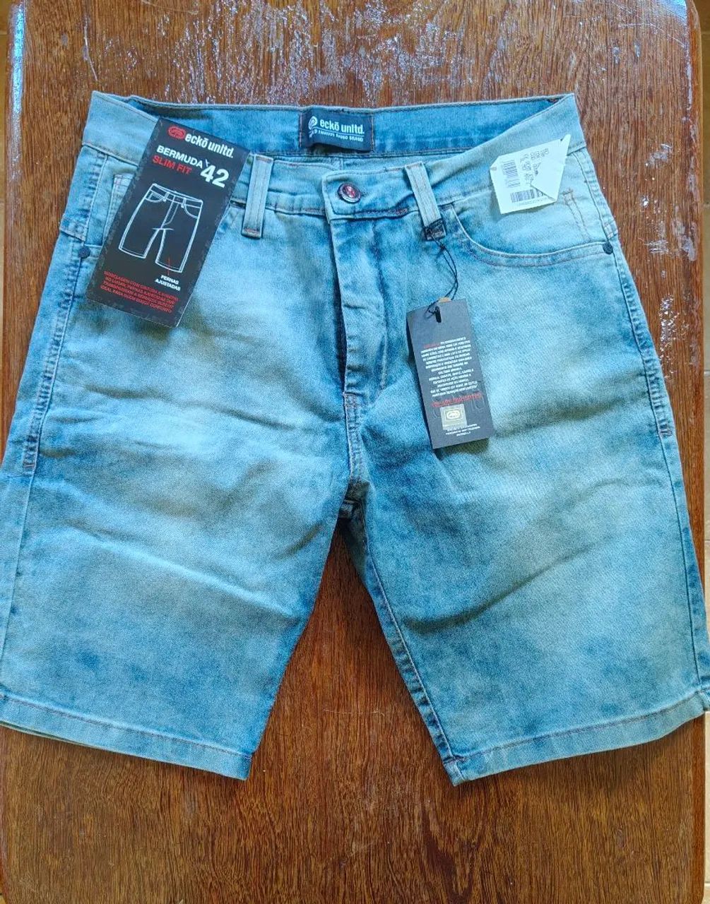 Bermudas Jeans E Sarja Masculina originais HD e Ecko Unltd 42