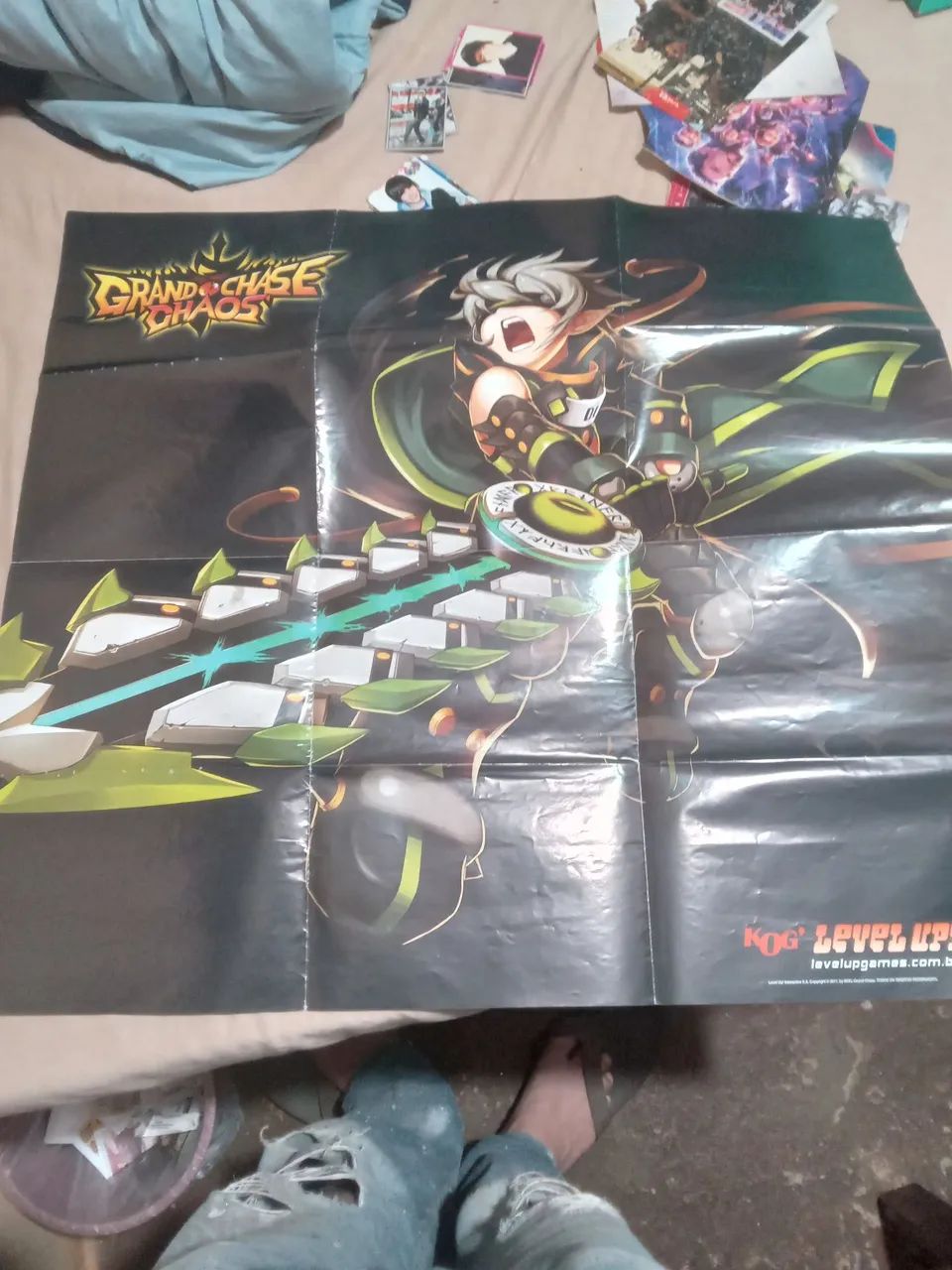 Revista/poster level up - Foto 3