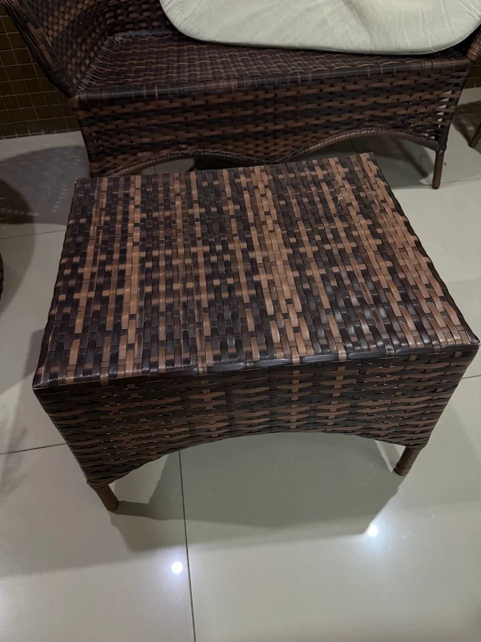CONJUNTO EM VIME PARA VARANDA - Foto 2