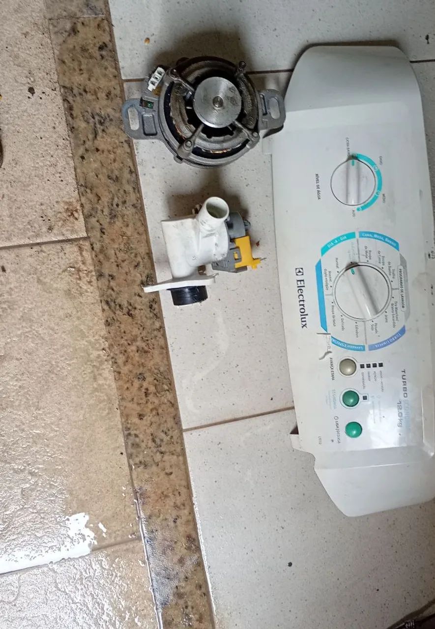 motor bomba placa Eletrolux 