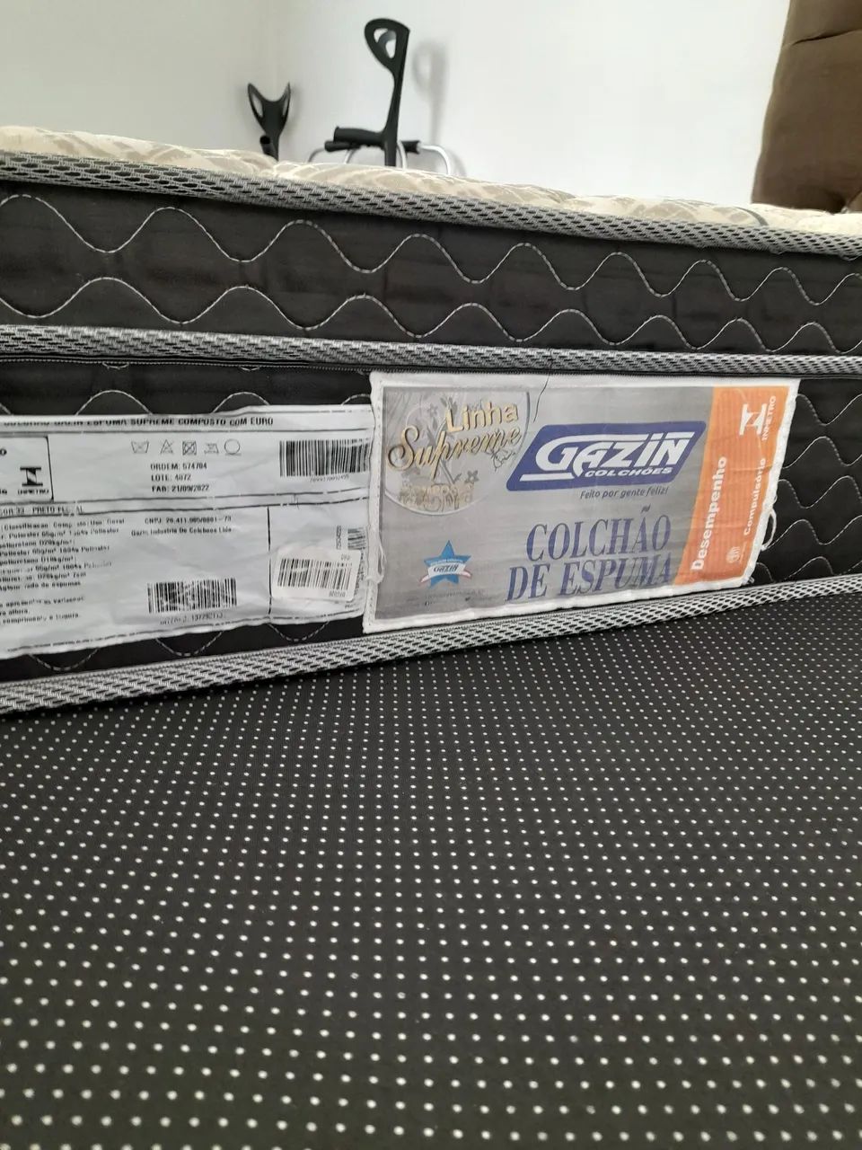 CAMA BAU BOX COM COLCHÃO E CABECEIRA  - Foto 2