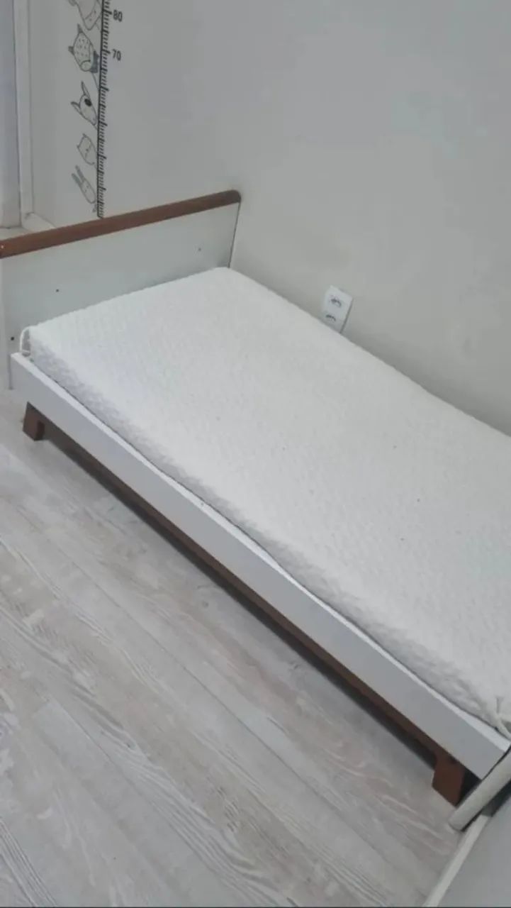 Cama infantil com colchão  - Foto 2