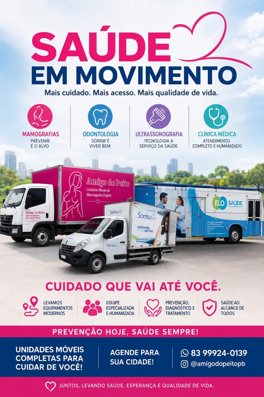 Unidade móvel - Locação 