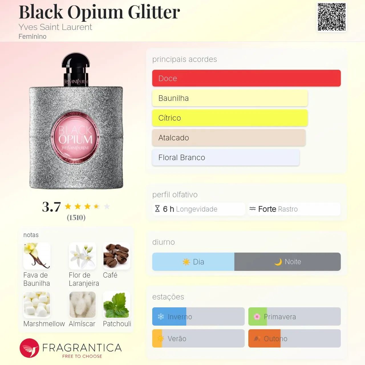 Perfume Yves Saint Laurent Black Opium Glitter 90 ml - Foto 2