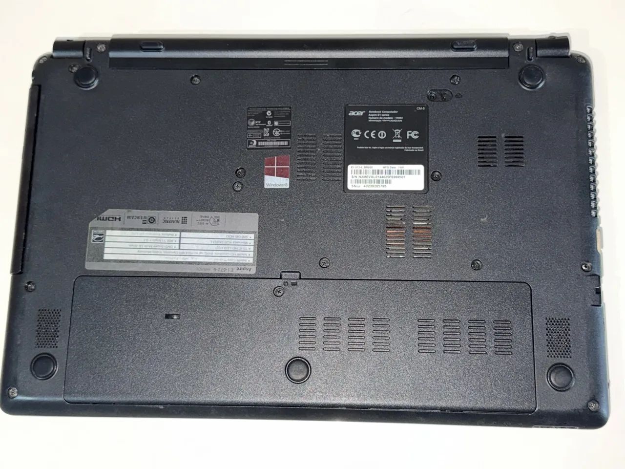 Notebook Acer Aspire E1-572 4gb RAM 500gb Armazenamento - Foto 2