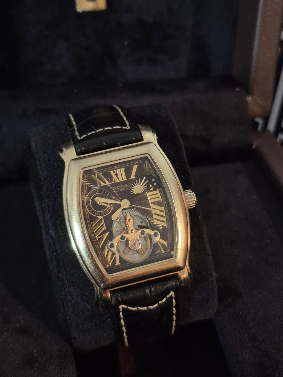 TECHNOS | OPEN HEART | AUTOMATIC | AM/PM | EXEMPLAR RARO | NEO-VINTAGE - Foto 4