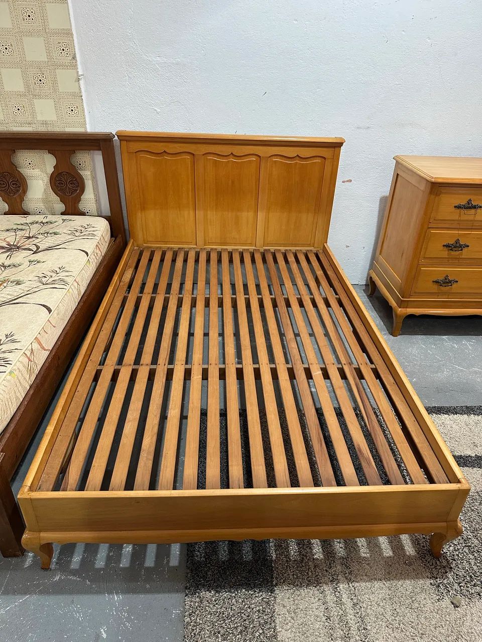 Cama viúva de madeira  - Foto 5