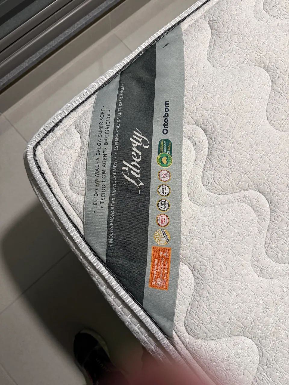 Cama Box Baú Ortobon com colchão 