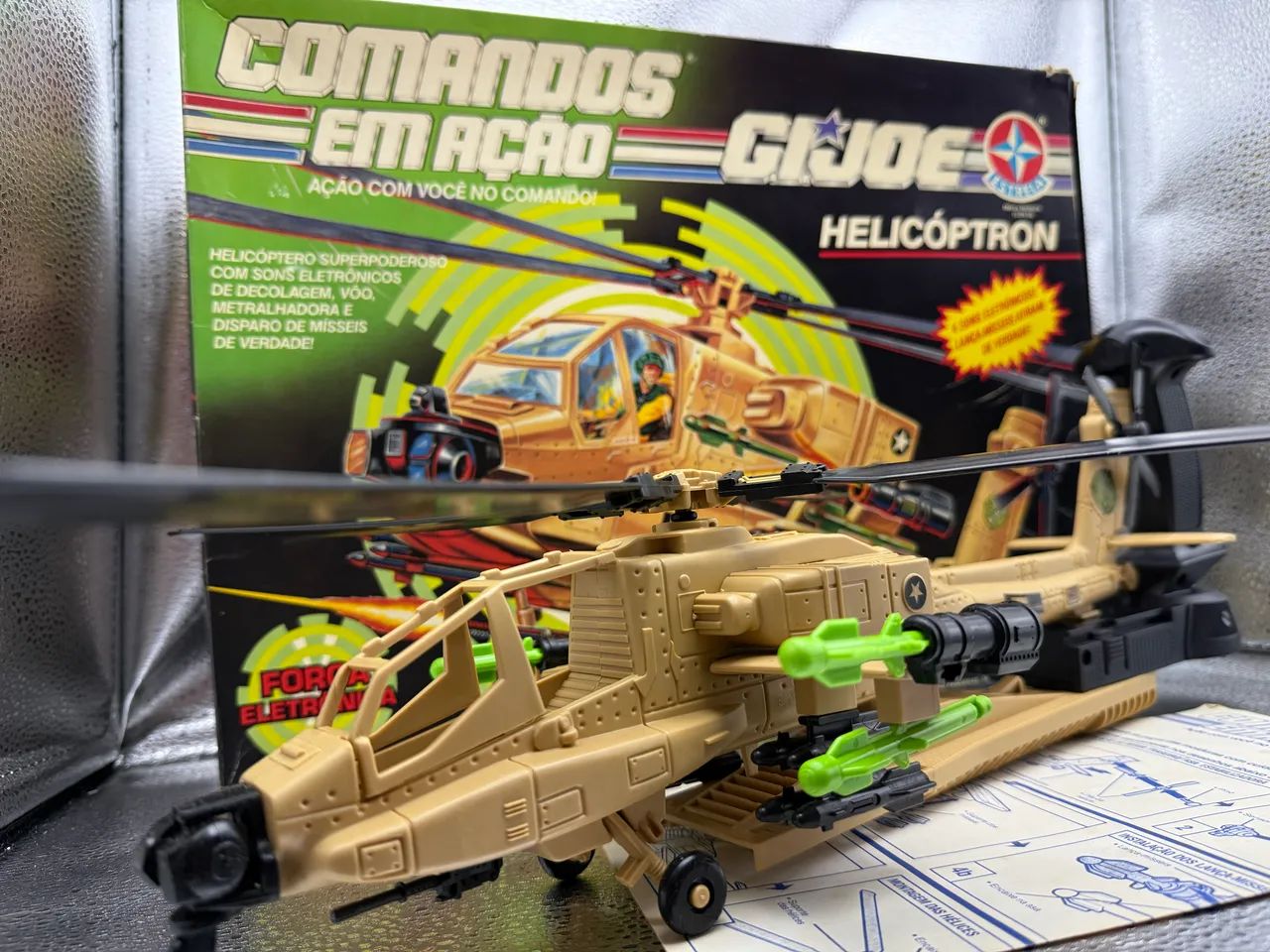 Comandos em Ação Estrela Helicóptron - 1992  - Foto 2