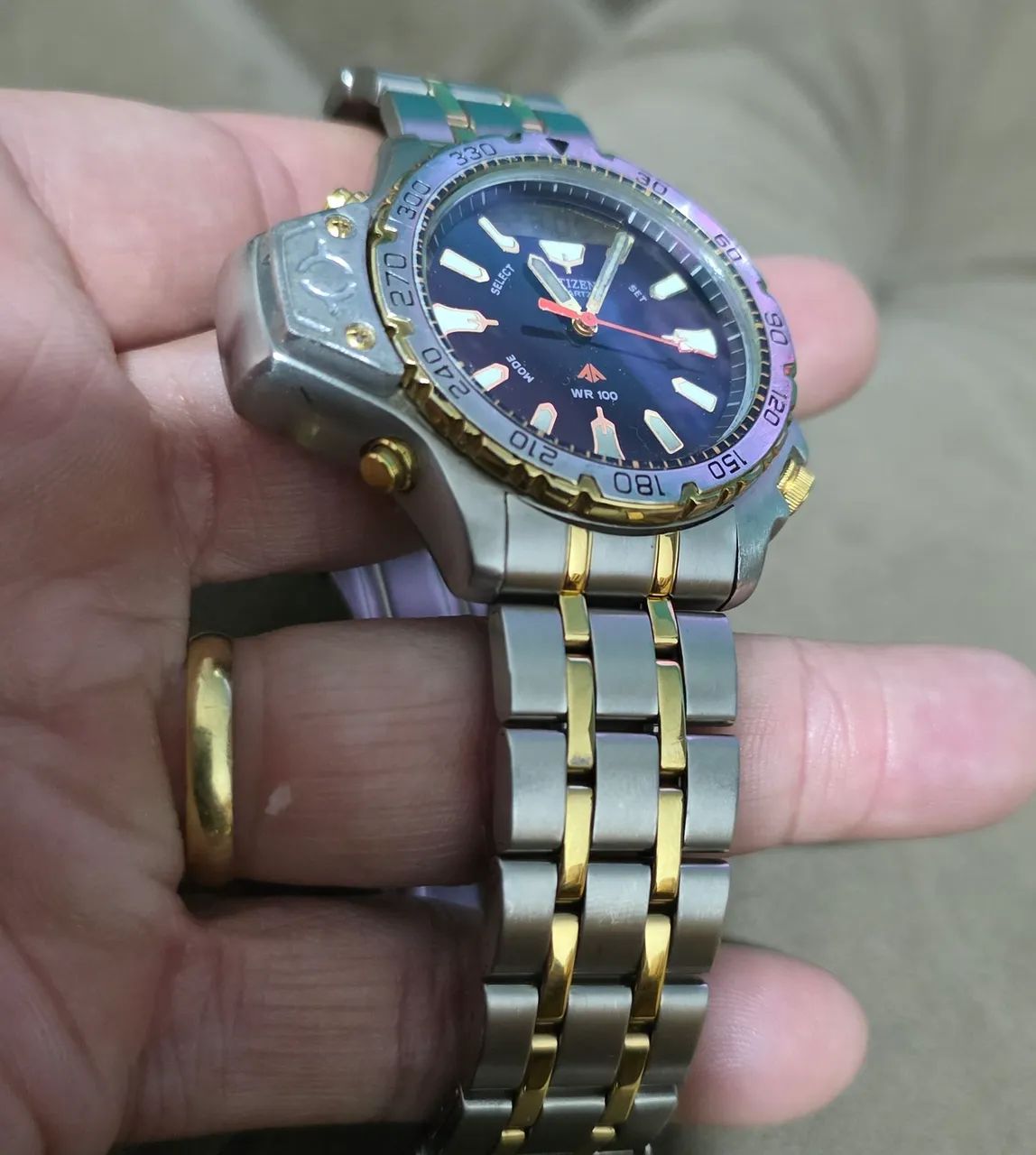 Relogio Raro Citizen altimeter  - Foto 3
