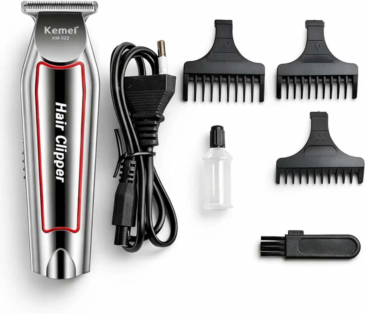 kmaym91様 Maquina De Corte Acabamento Kemei Km 032 Bivolt Prateada
