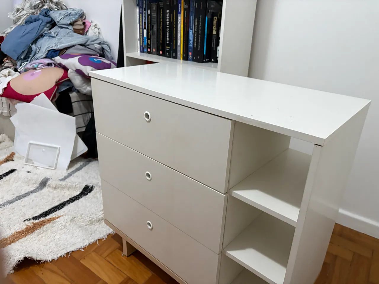 Cômoda Tok Stok 3 gavetas - Foto 2