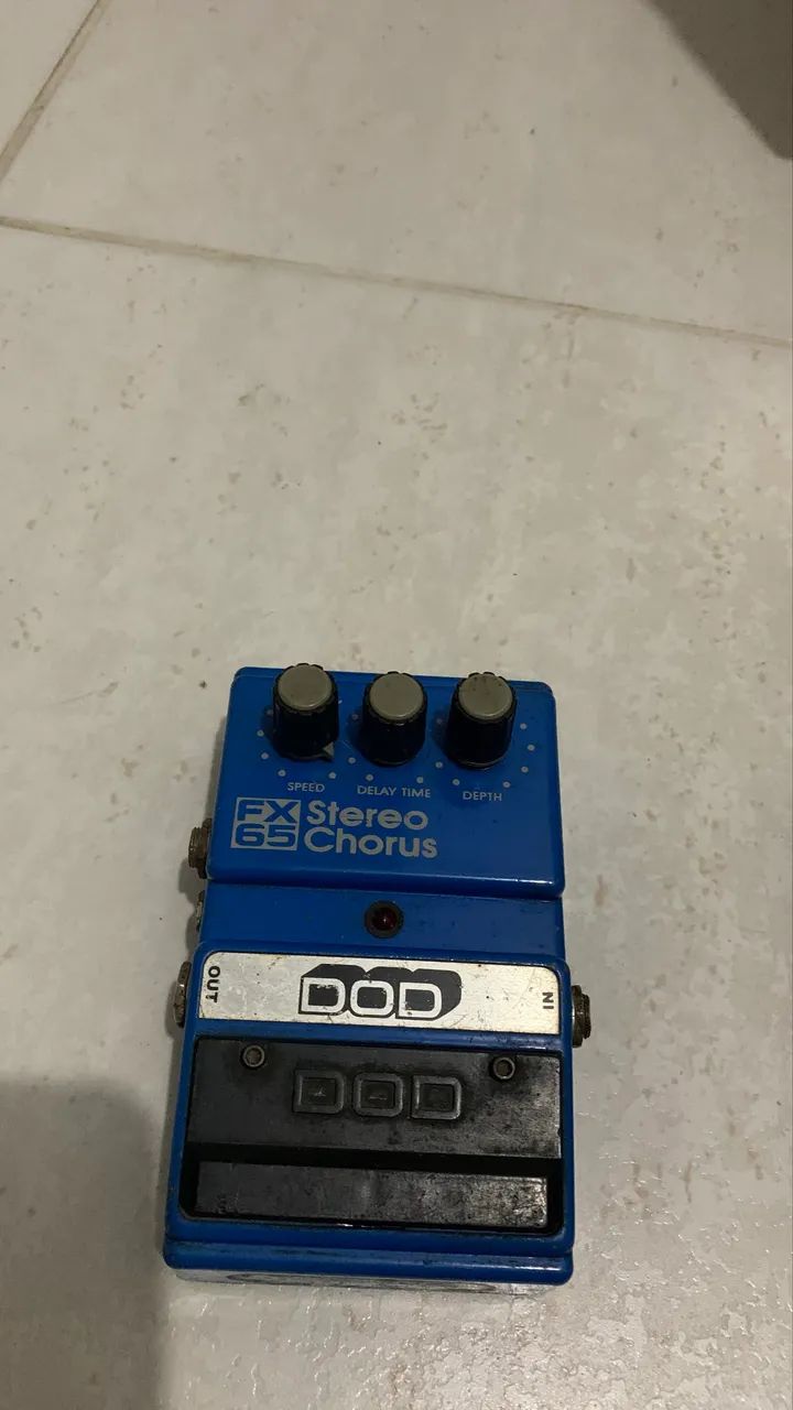 Pedal Stereo Chorus DOD FX65 - Instrumentos musicais - Jardim das