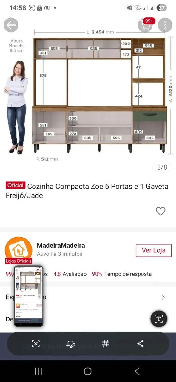 Armario de cozinha  - Foto 2