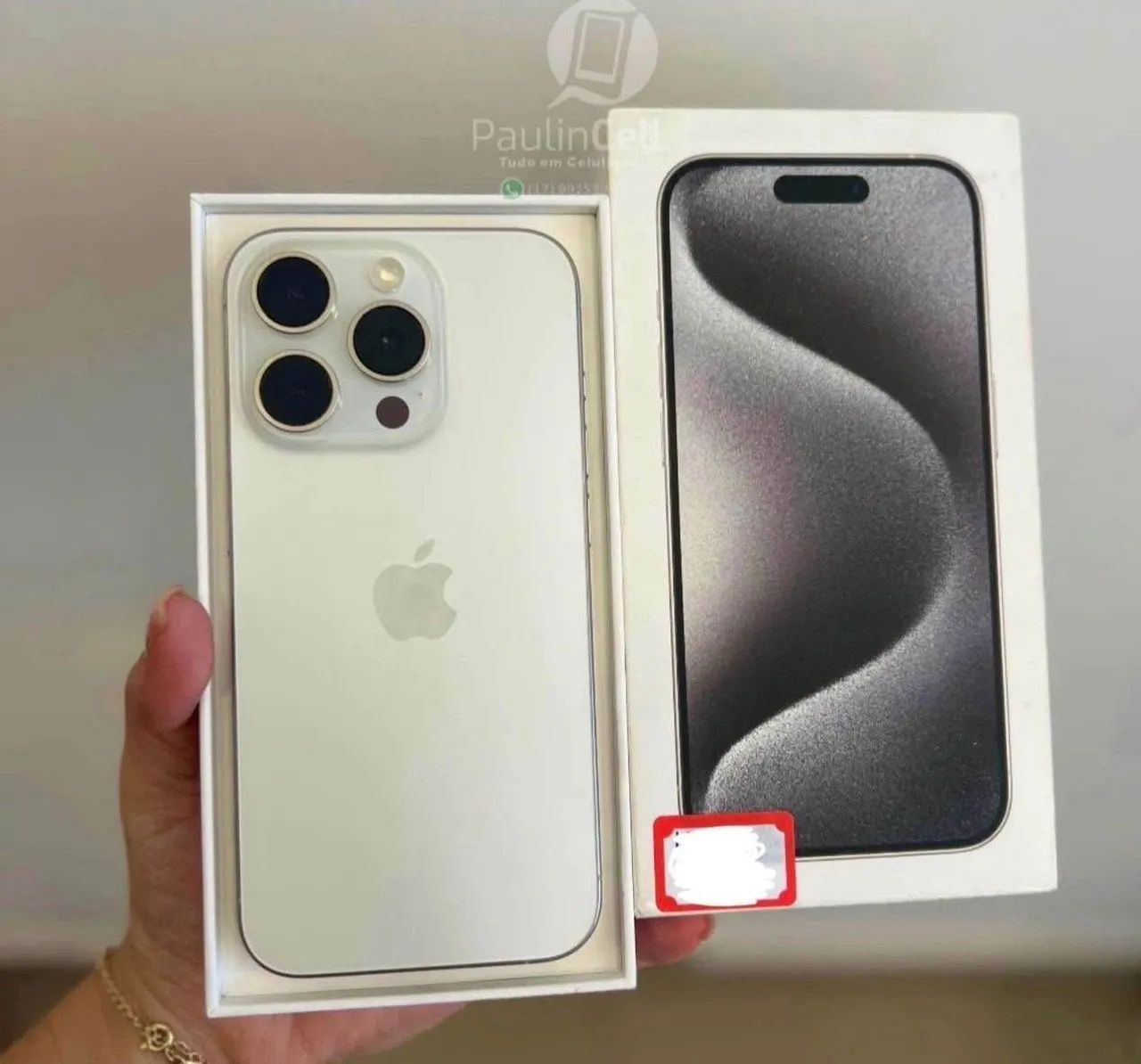 15 PRO 128GB BRANCO COMPLETO  - Foto 5