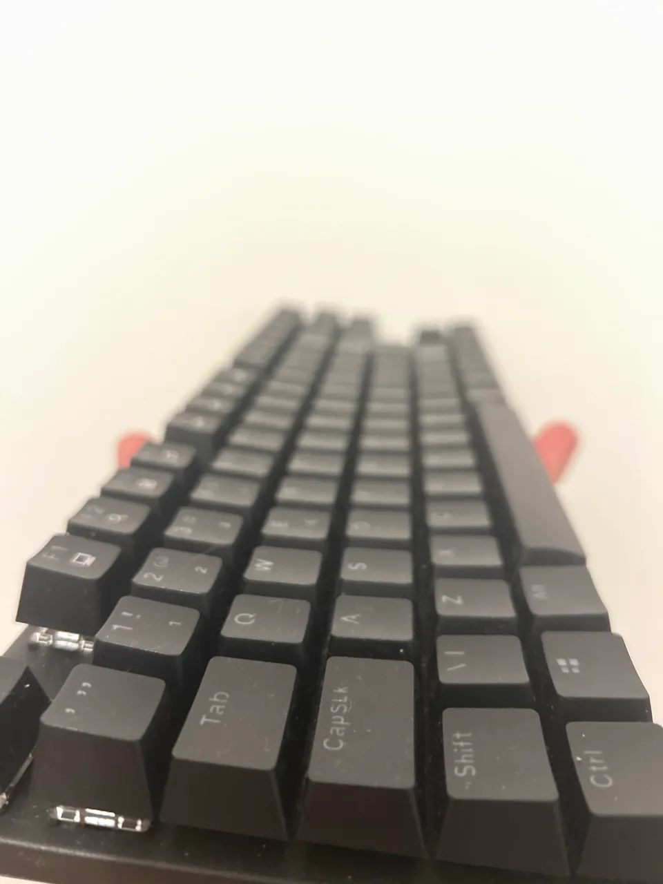 Teclado mecânico vermelho - Foto 3