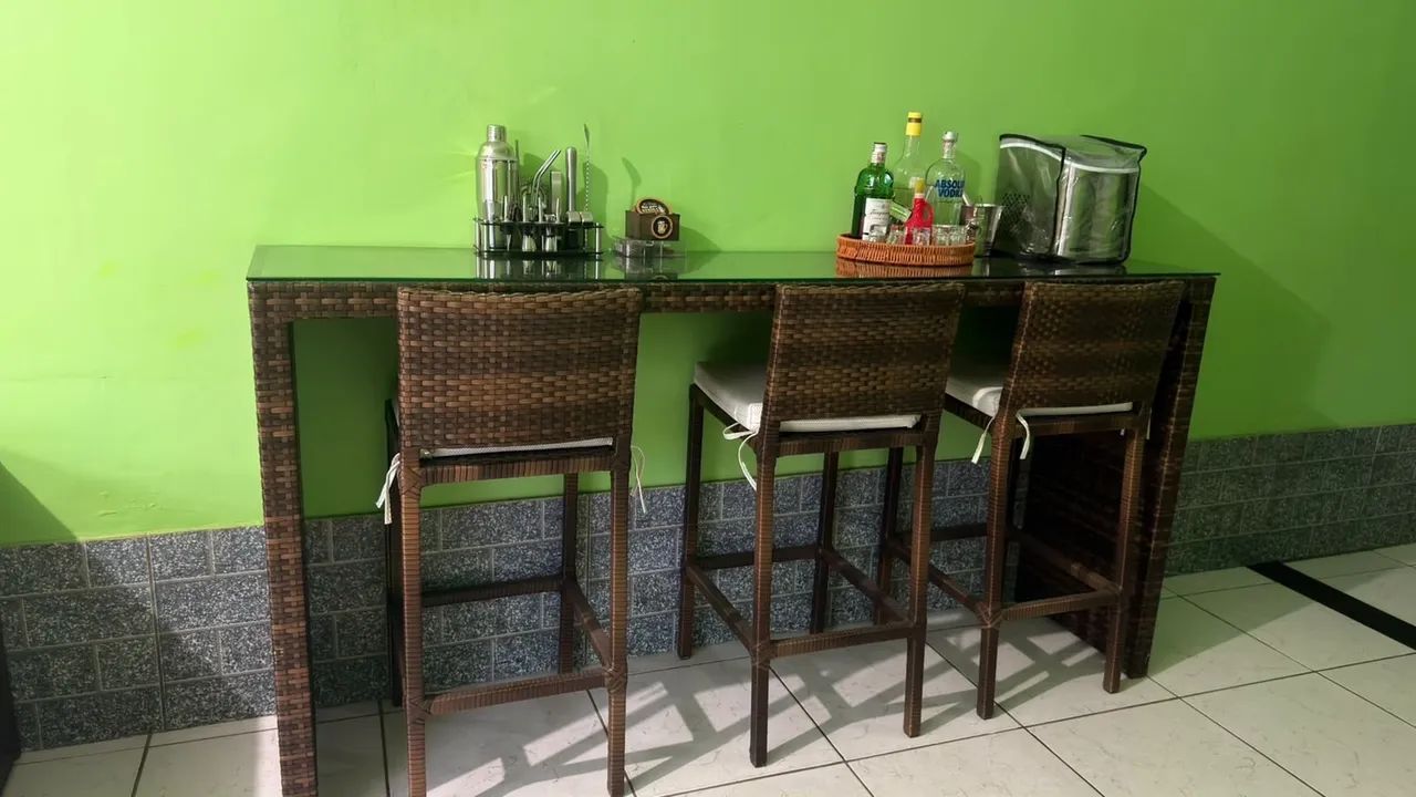 CONJUNTO DE MÓVEIS FIBRA SINTÉTICA  - Foto 3