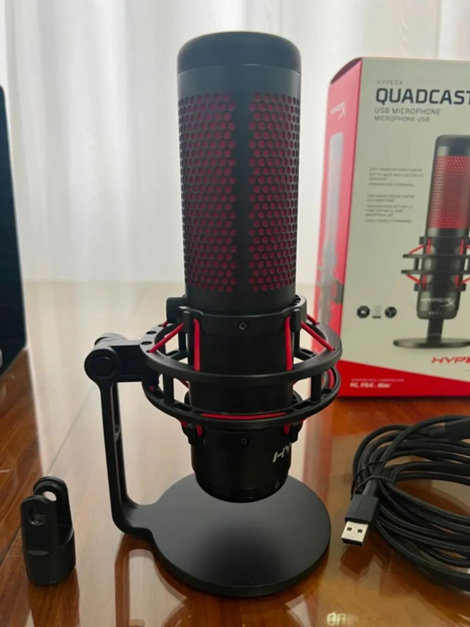 Microfone Hyperx QuadCast USB - Foto 3
