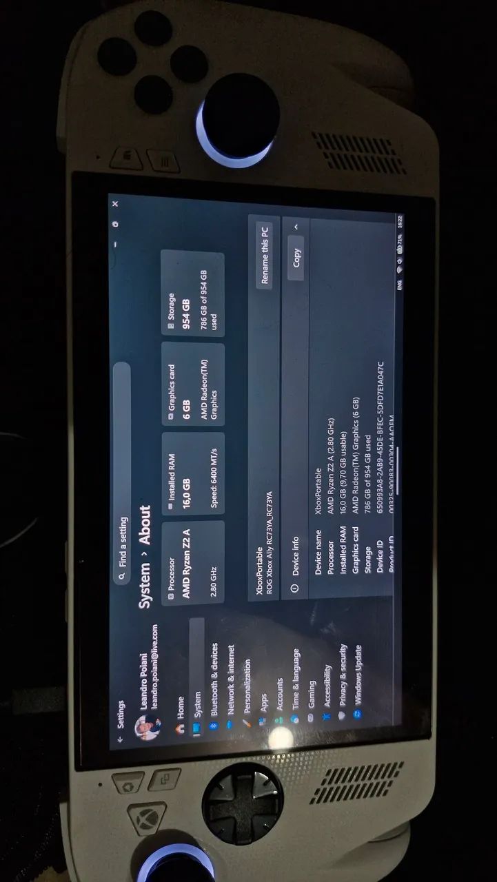 Rog Xbox ally Asus - Foto 3