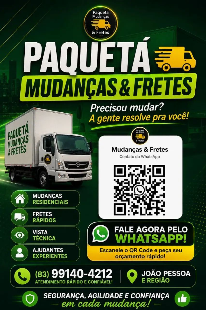 Mudanças e fretes