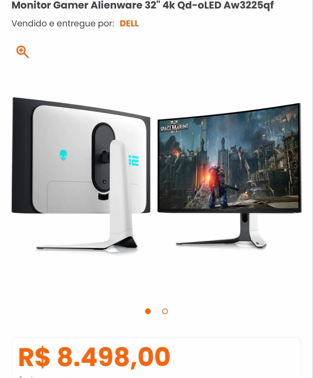 Monitor Dell QD-oLED 4k 240hz  - Foto 3