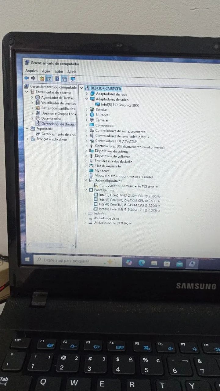 Notebook Samsung i5 com SSD  - Foto 3