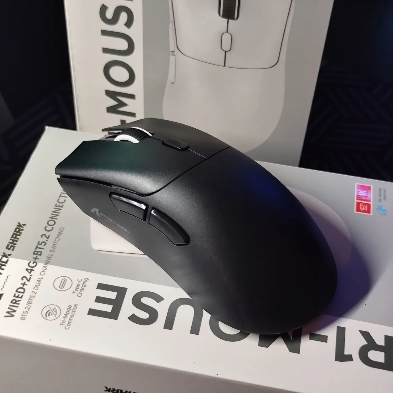 Mouse Gamer Attack shark r1 Original - Foto 2