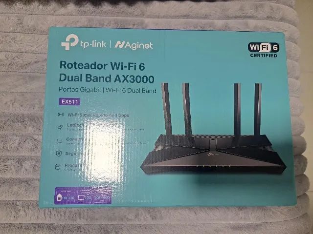 Roteador Wi-Fi 6 Dual Band AX3000