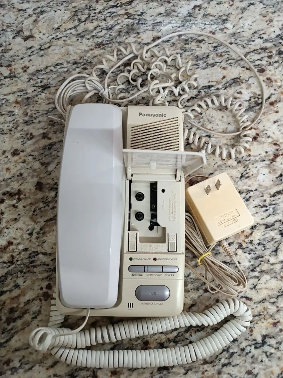 VENDO TELEFONE PANASONIC COM SECRETARIA ELETRÔNICA RETRO - Foto 2