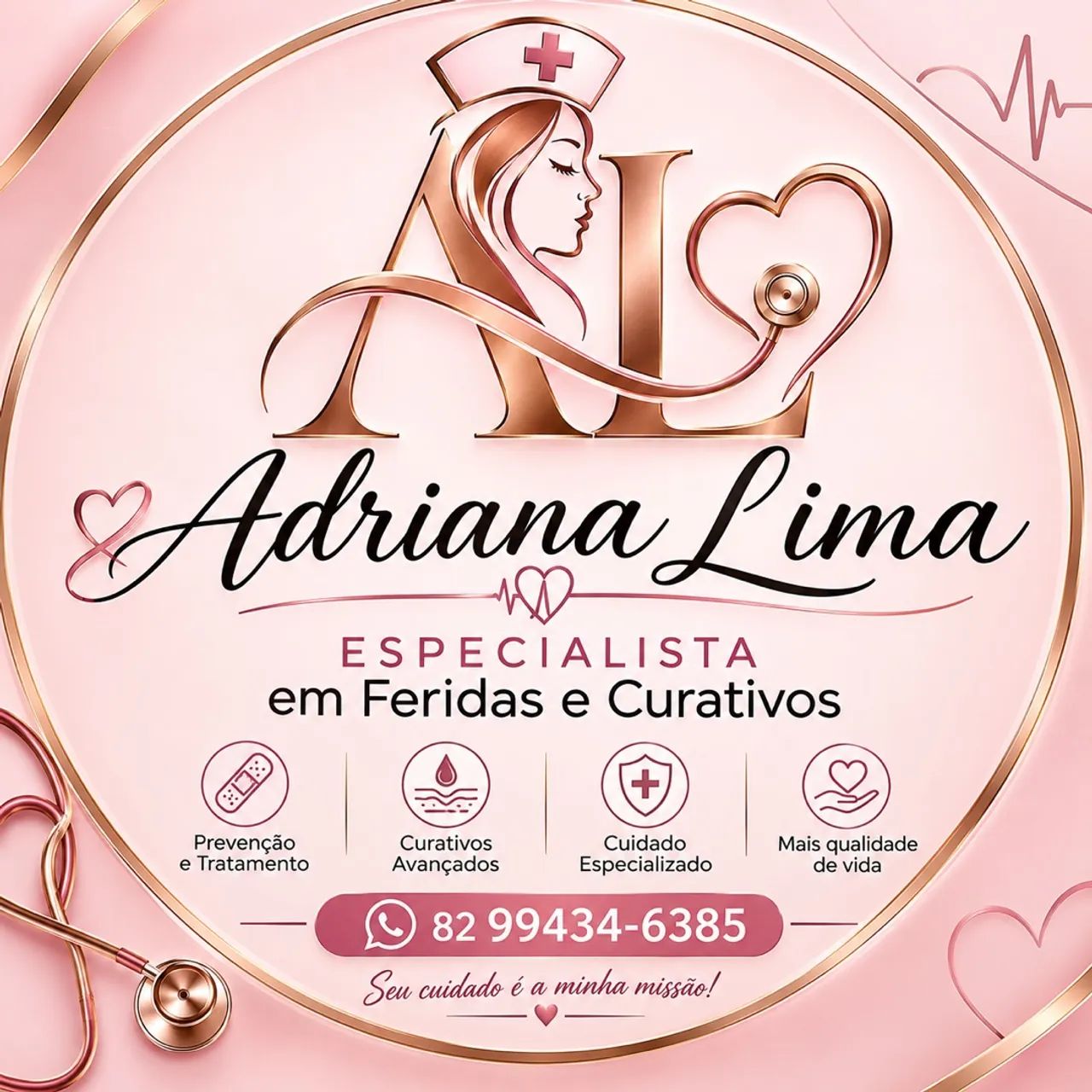 Especialista em feridas e curativos .