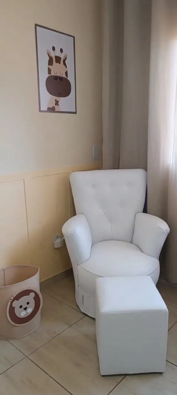 Poltrona amamentação - pronta entrega - Foto 2