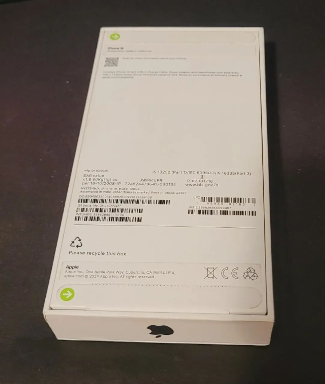 iPhone 16 - Lacrado e com Nota Fiscal - Foto 4