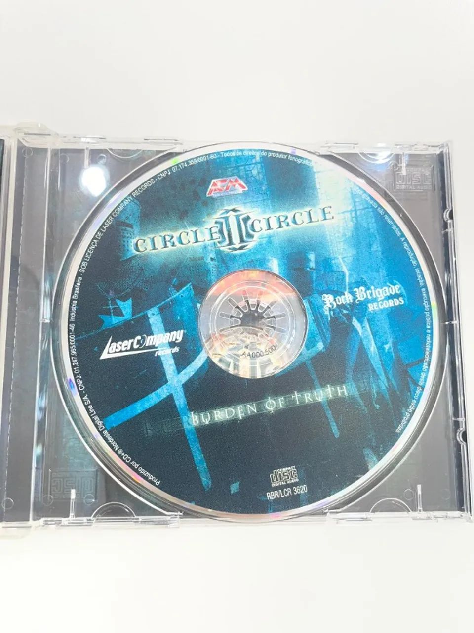CD - CIRCLE 2 CIRCLE - BURDEN OF TRUTH - ORIGINAL - Foto 2