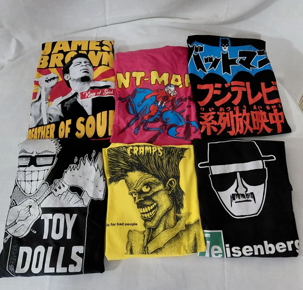 Kit 6 Camiseta Variadas