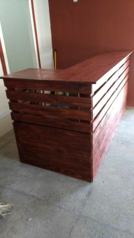 Balcão de pallet, pallets, palete ou paletes - Foto 2