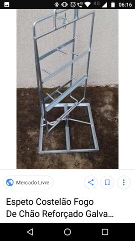 Espeto de costela fogo de chão!!