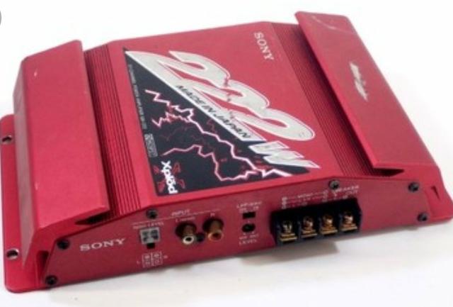 Amplificador sony 222 módulo