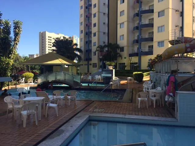 Apartamento em Caldas Novas Mobiliado no Residencial/Flat Sol das Caldas Estudo Trocas