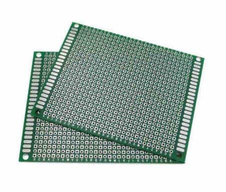 COD-CP102 Placa De Circuito Impresso Dupla Face 7x9 Cm Arduino Automação Robotica