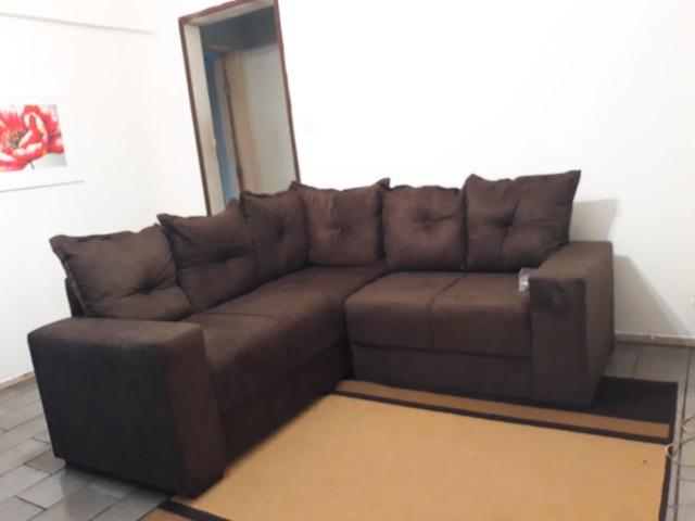 Sofá de canto - frete grátis - pronta entrega - Foto 2