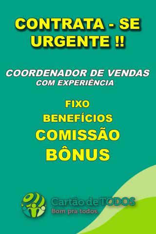 Vaga de coordenador (SUMARÉ)