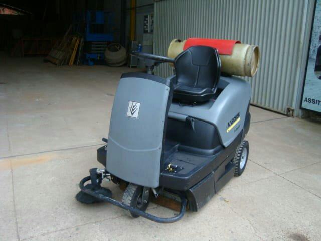 Varredeira de piso tripulada modelo km 100/100 - Foto 2