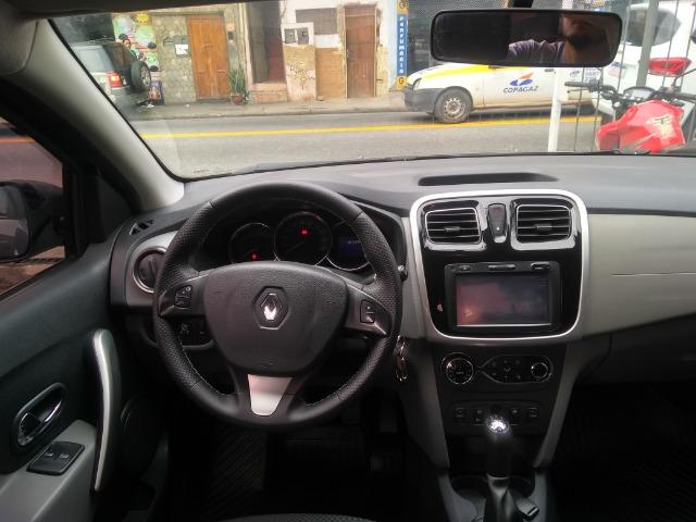 Renault Logan 1.6 Dynamique 8v Com GNV 5° Geração Novo 2017 - Foto 9