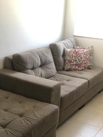 Sofá 3 lugares com chaise - Decore - Foto 5