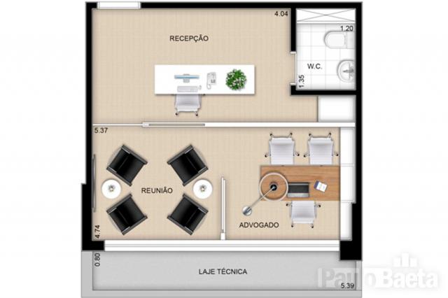 Ao lado do Taguatinga Shopping - Sala Comercial - LED - Foto 9
